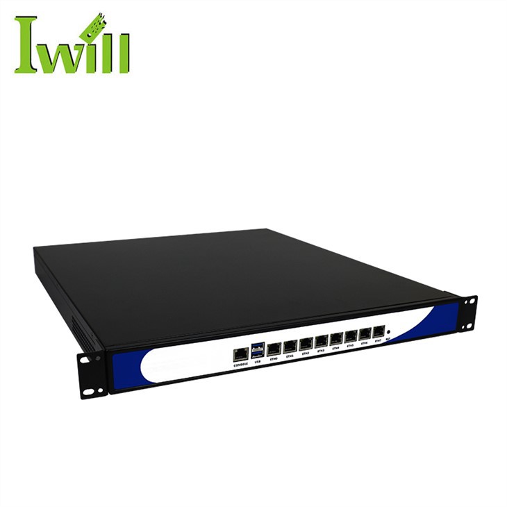 1U 19 -palcový Rackmount Network Applince
