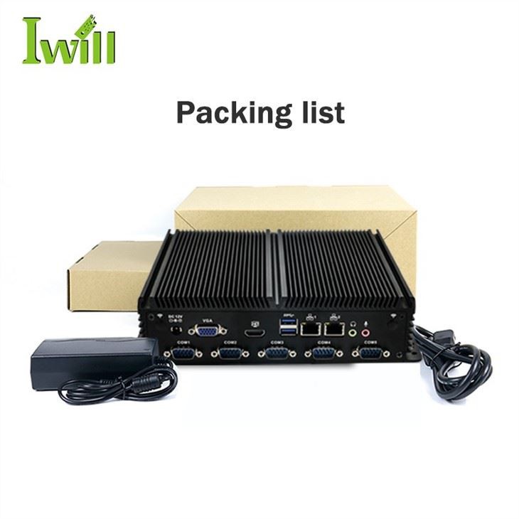 Fanless Celeron J4125 Industrial Computer