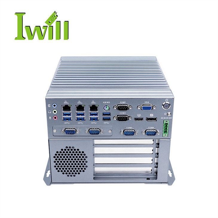 I3 I5 I7 Priemyselný počítač s PCIE X4